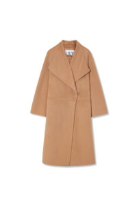 LILY WOOL-BLEND WOOL COAT